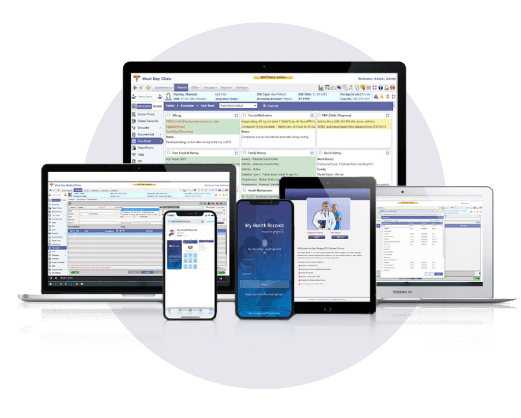PrognoCIS EHR Medical Office Software For All Devices