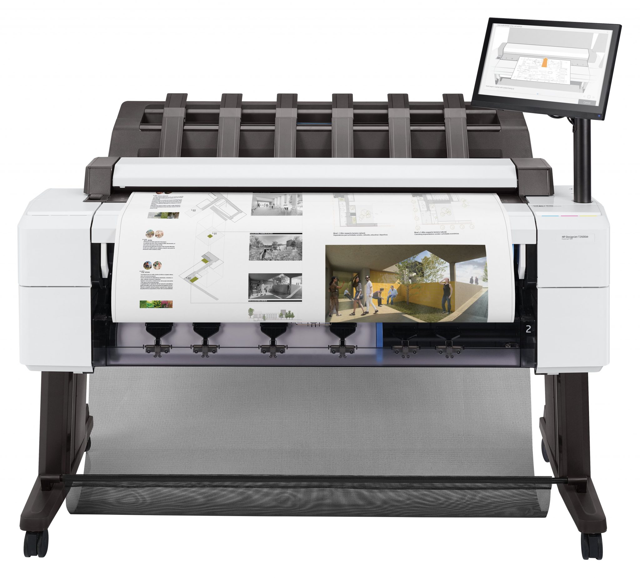 Plotter Cerneala HP A0 DesignJet T2600PS 36in MFP Prograf