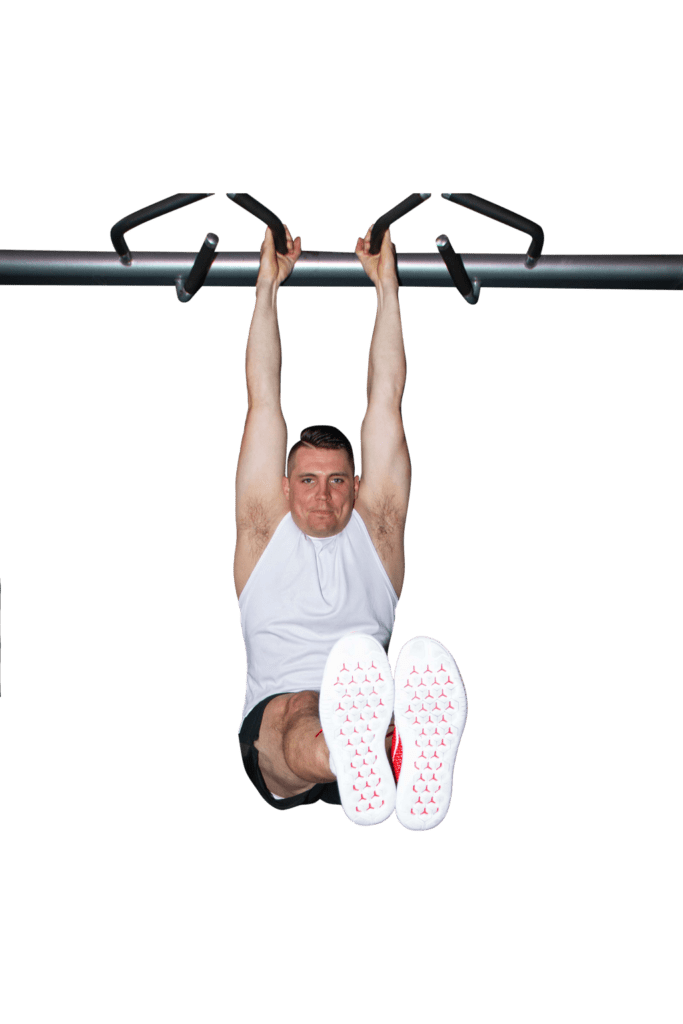 hanging leg raise three Rapid Loss® Program
