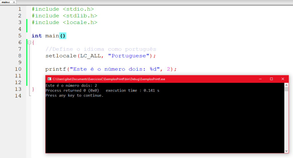 Entendendo a função printf() da Linguagem C Programação Prática