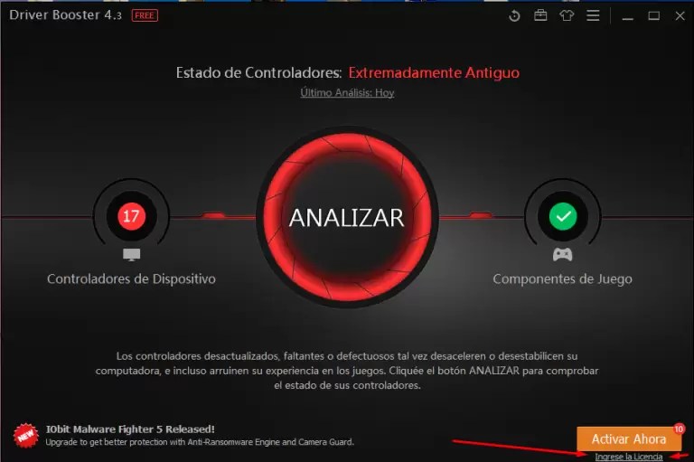 [Gratis] Driver Booster 4 PRO Full + Serial Español