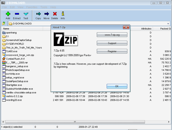[Gratis] 7Zip v16.04 Programa Para Comprimir y