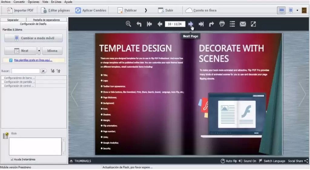 [Gratis] Flip PDF Corporate Edition v2.4.9.1 Creador de