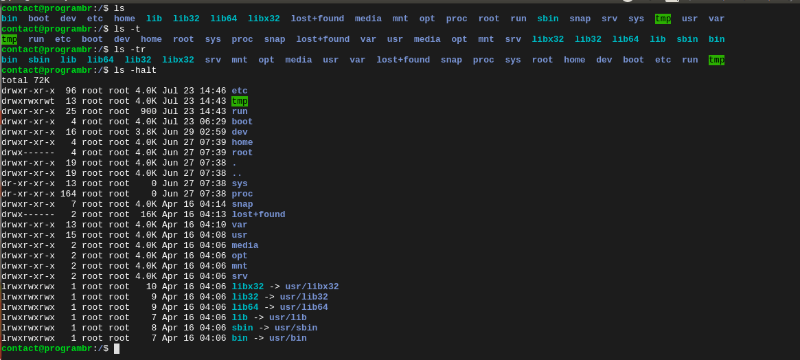 How to List and Sort Files By Date and Time in Linux/Ubuntu