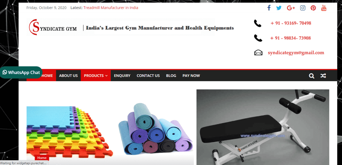 Top 6 Best gym equipment brands in India {Latest 2024}