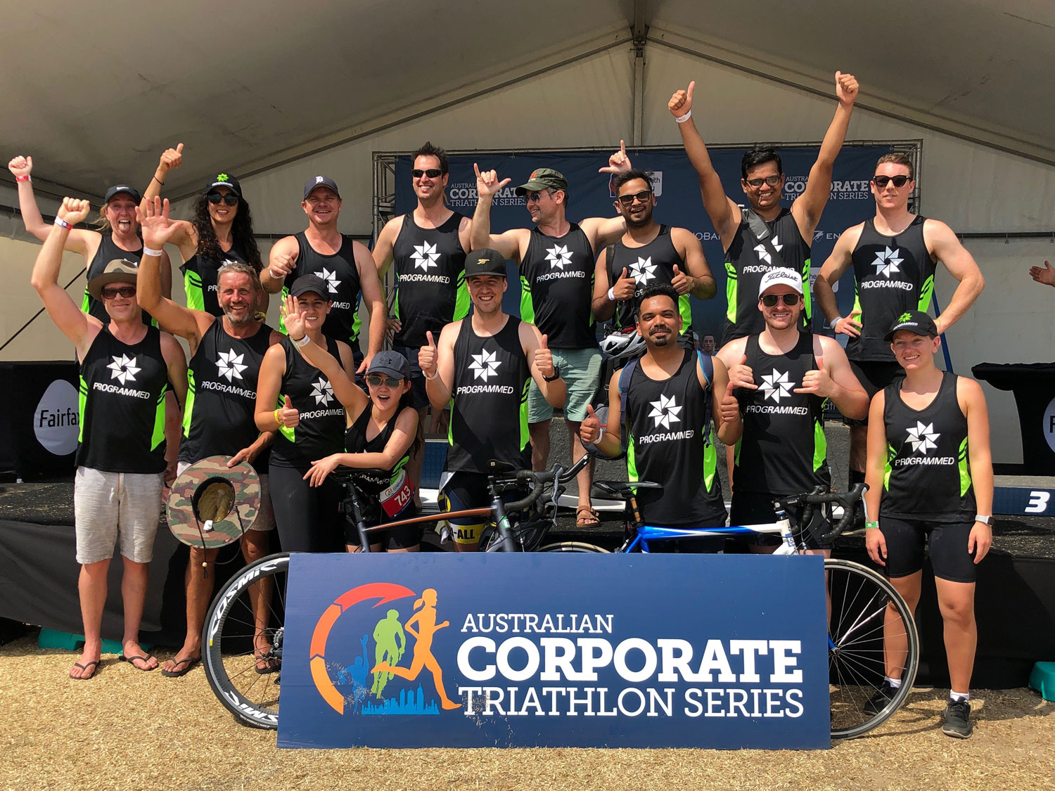 Australian Corporate Triathlon 2019 Programmed AU The Power of a