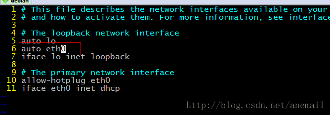 Debian using networking to restart the network can not start the solution of network card