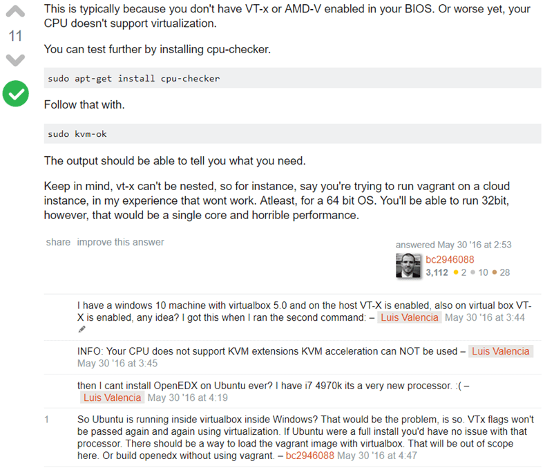 VBoxManage error VTx is not available (VERR_VMX_NO_VMX) ProgrammerAH