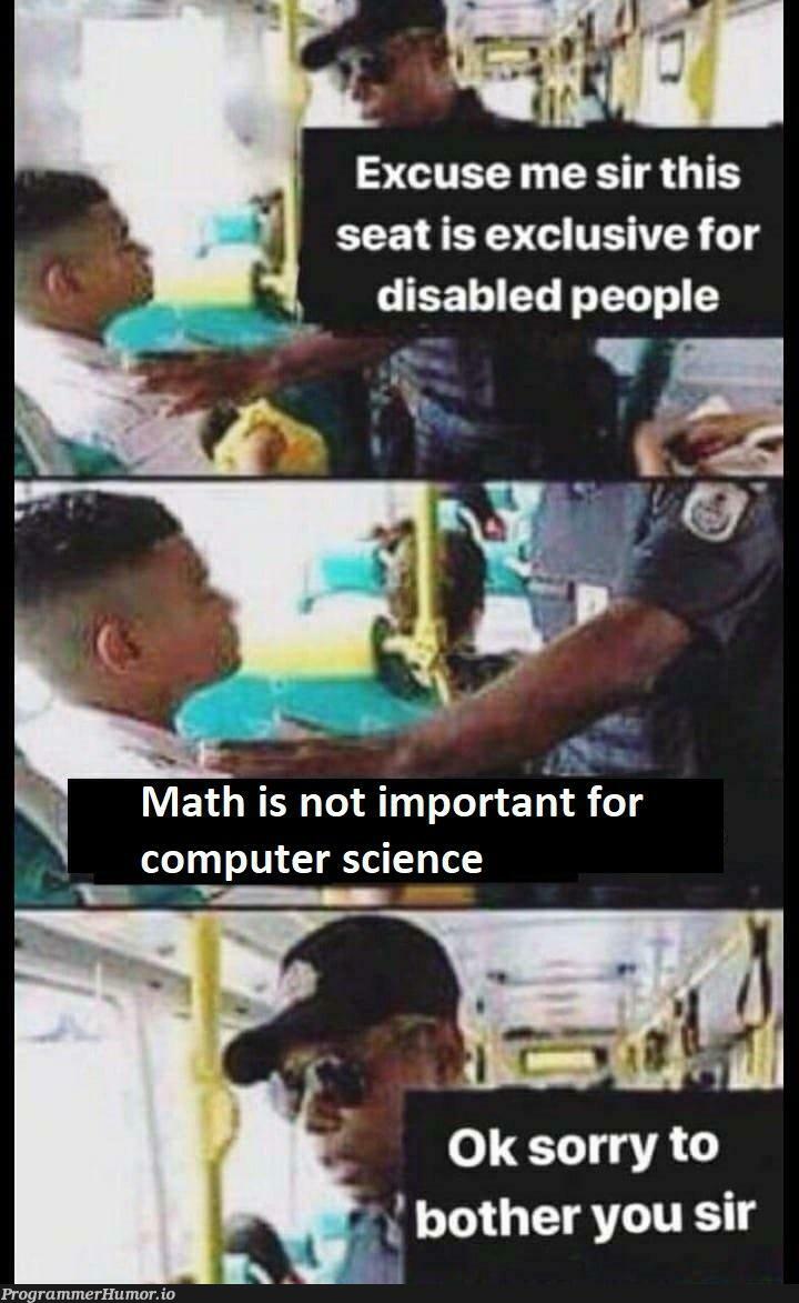 I can solve linear equations, is it enough? ProgrammerHumor.io