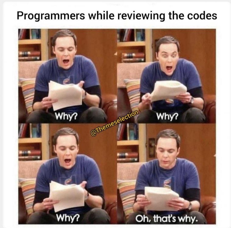 Logic while coding > Logic while reviewing the same code