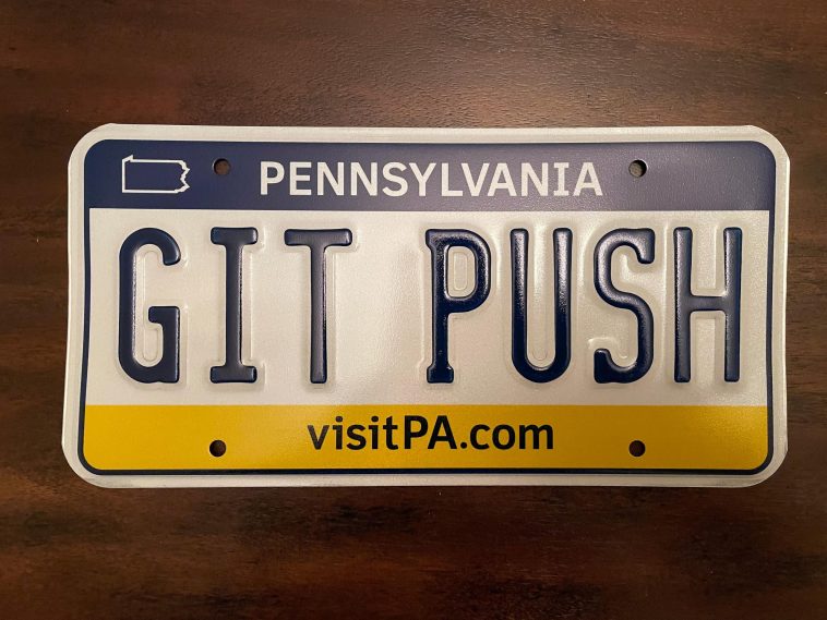 My new license plate has arrived ProgrammerHumor.io