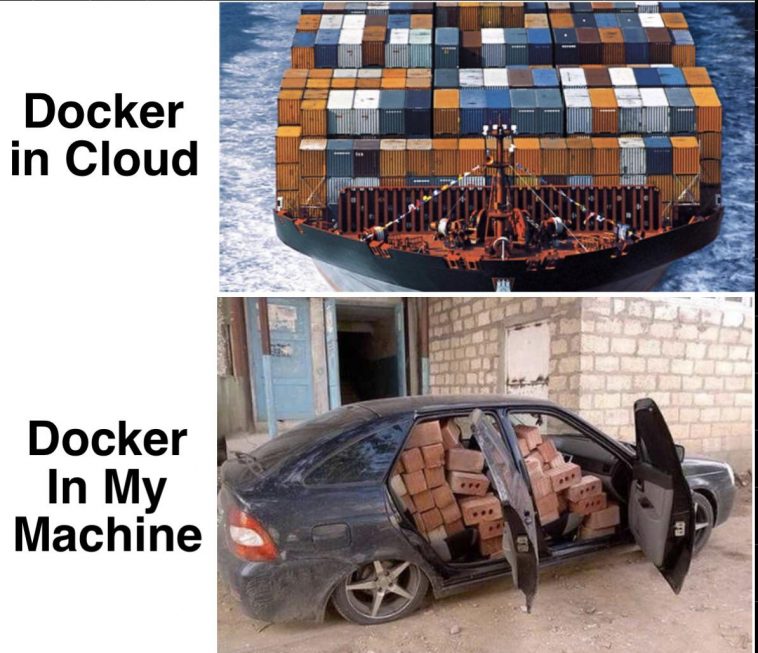 Containers ProgrammerHumor.io