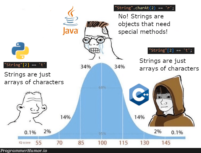 Don’t even hate Java, just found this funny ProgrammerHumor.io