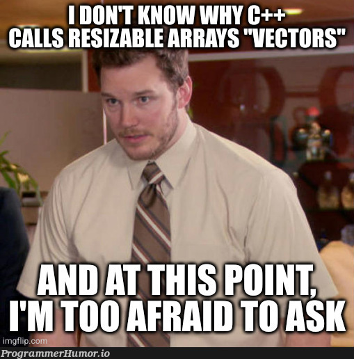 subreddit.push_back(meme) ProgrammerHumor.io