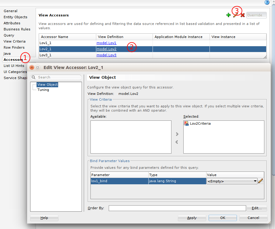 ADF How to access bind variable from view object row? Programmer's Notes