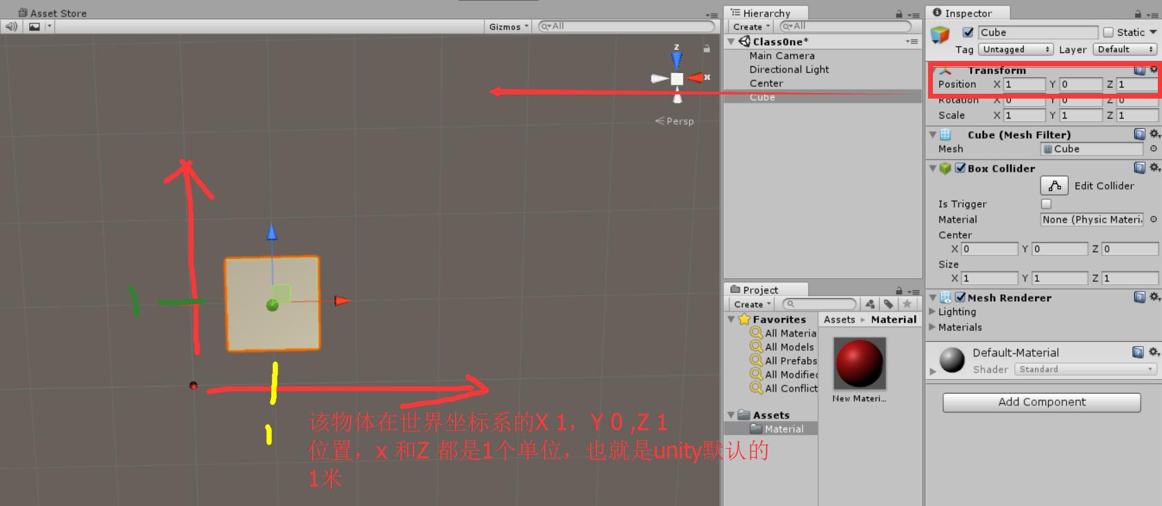 Unity coordinate system, vector, quaternion (one) Programmer Sought