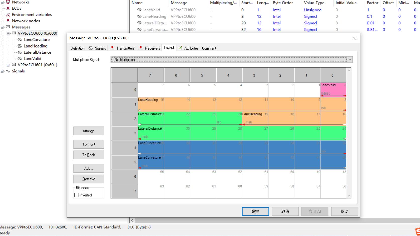 Dbc analysis application in CAN bus (C++ implementation) Programmer