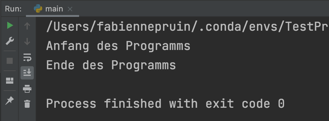 python print ausgabe
