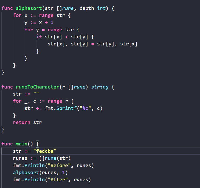 Sort String In Ascending Order Programming Geeks Club