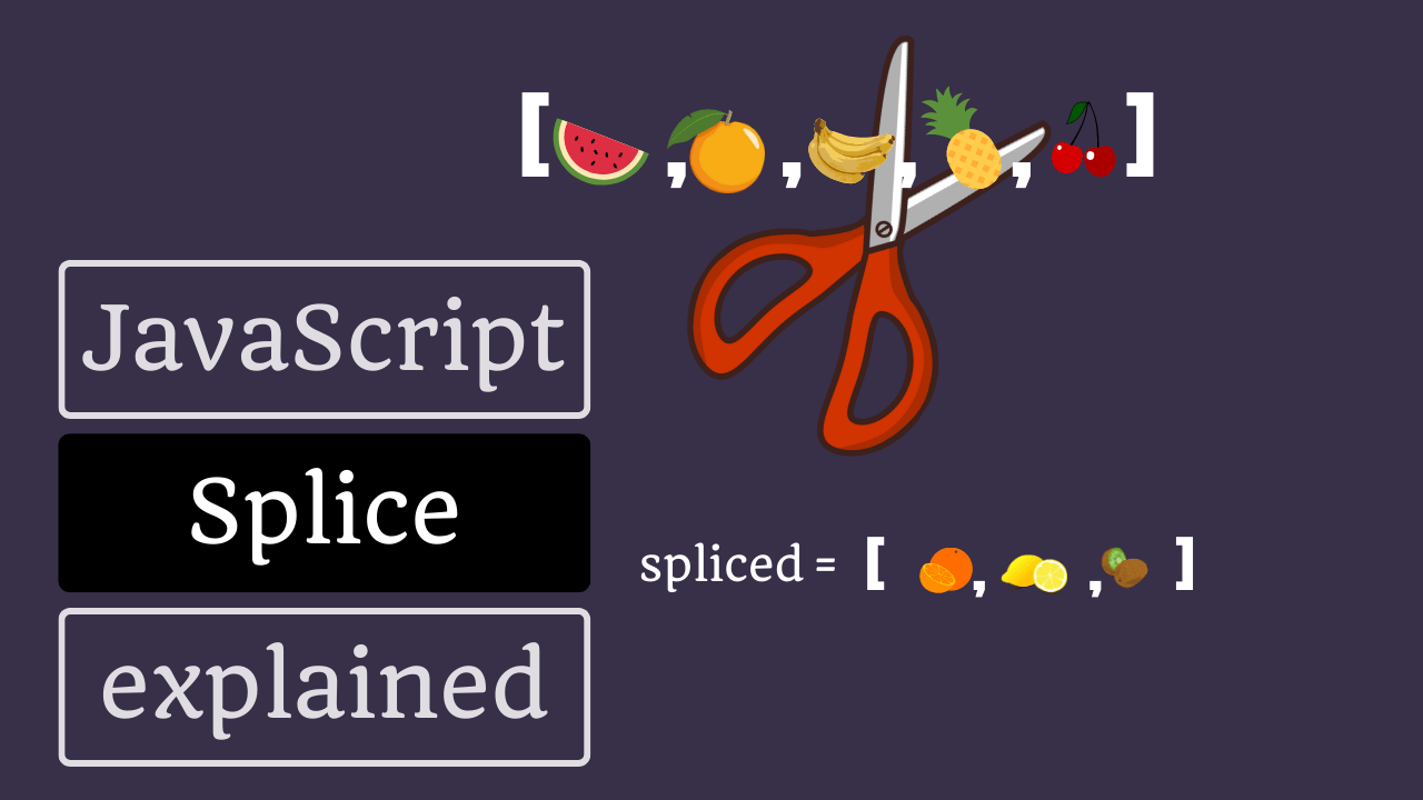 Best to use Javascript Splice Method Programming Geeks Club