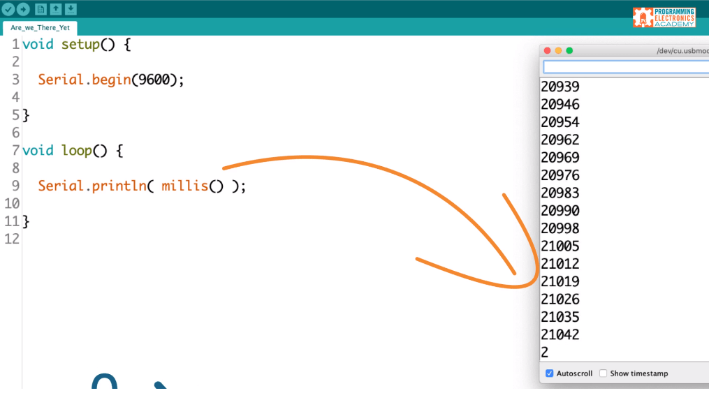 Arduino Sketch with millis() instead of delay() Programming