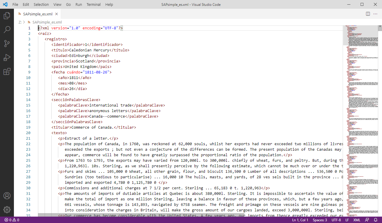 Transformación de datos con XML y XSL para su reutilización