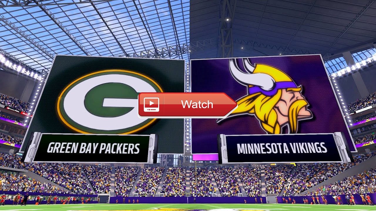 Bay Packers vs Minnesota Vikings Live Free Reddit NFL