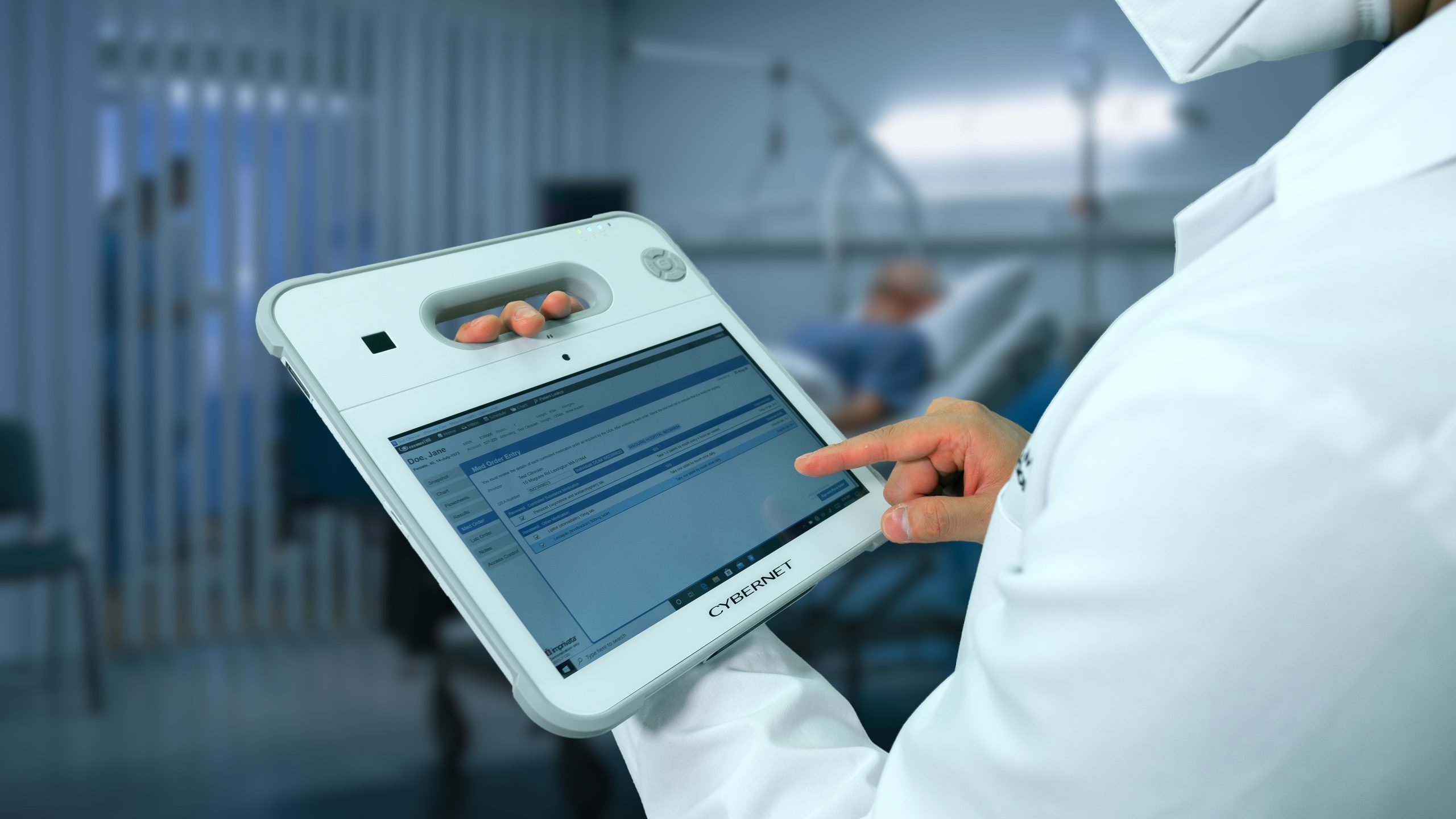 Tablet Computers with a Rugged Design for Healthcare Applications