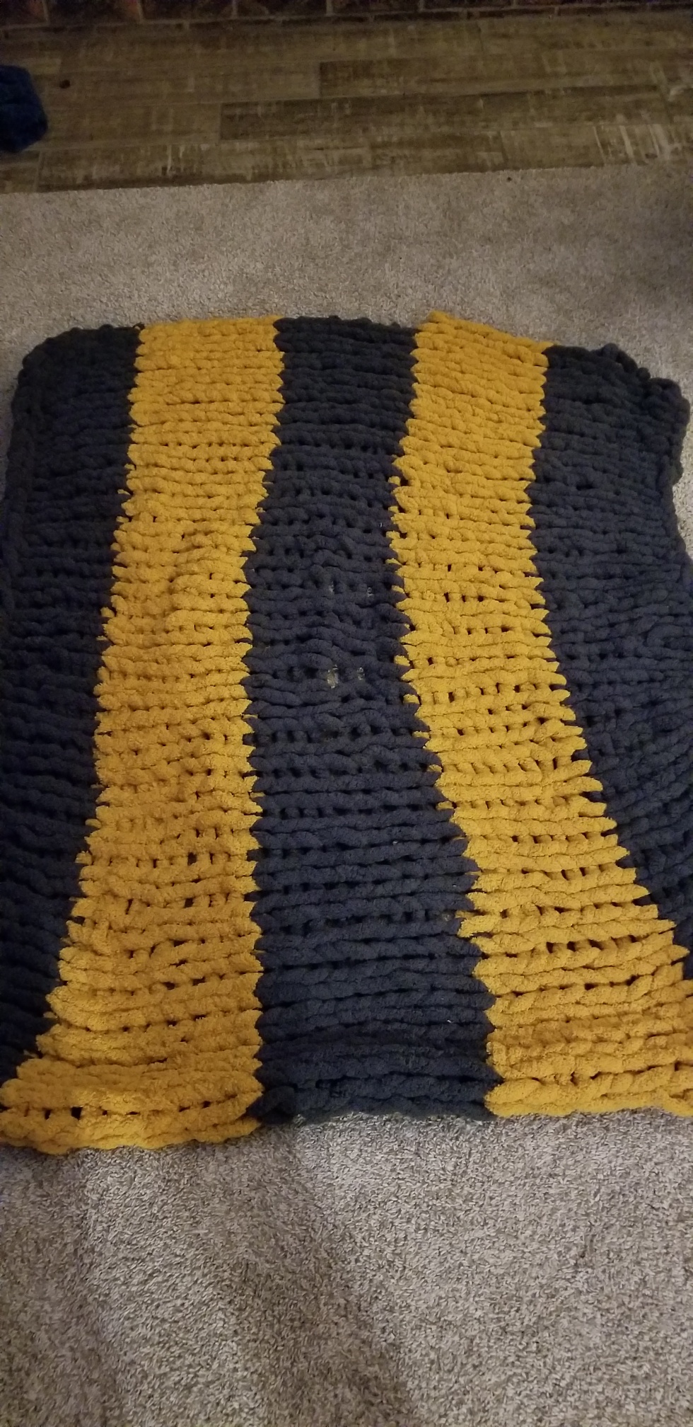 DIY Chunky Knit Blanket Class Programming Librarian