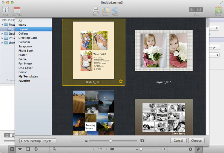 Creare Collage di Foto con iPhoto Programmi per MAC