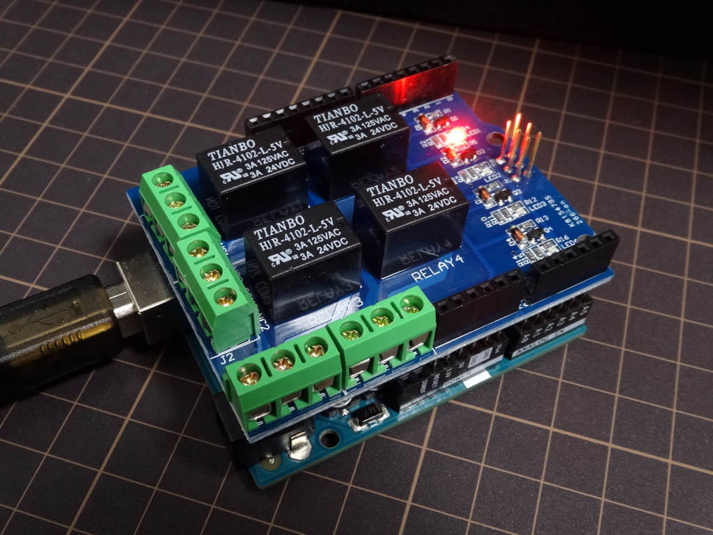 リレー制御モジュールをArduinoから使う Program Resource