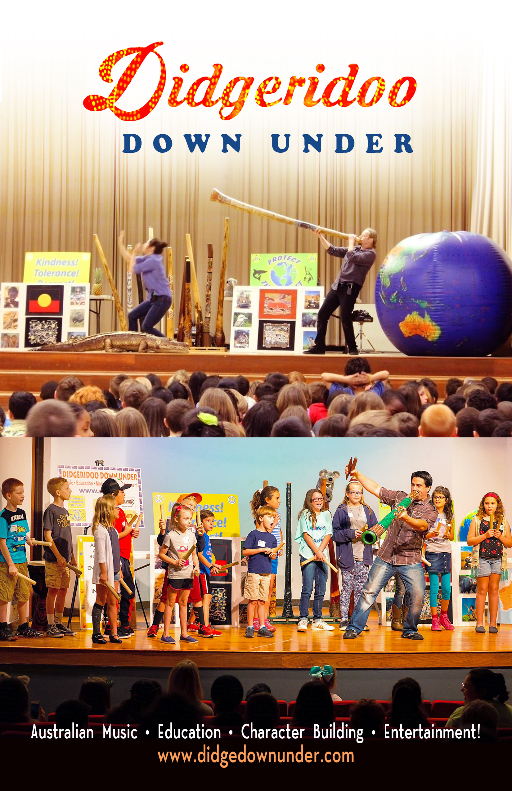 DIDGERIDOO DOWN UNDER Awesome Educational Entertainment! Library