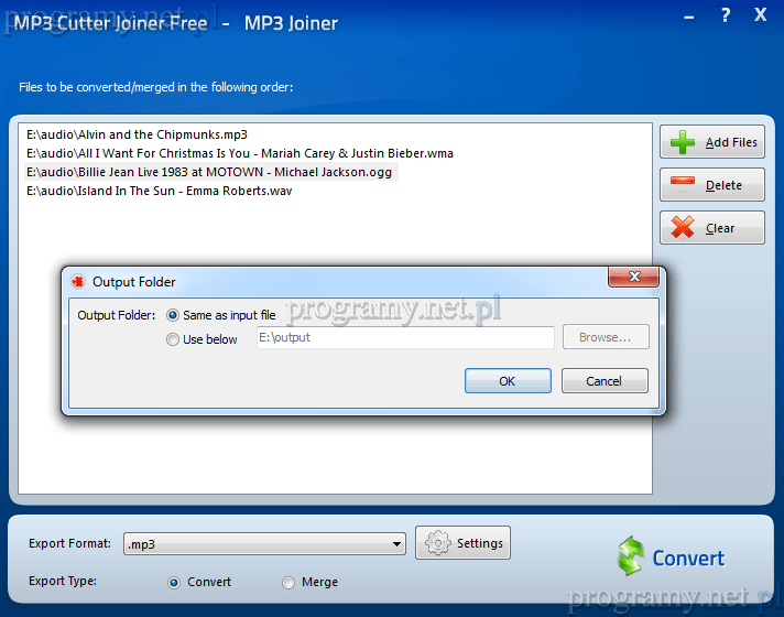 pobierz program MP3 Cutter Joiner Free
