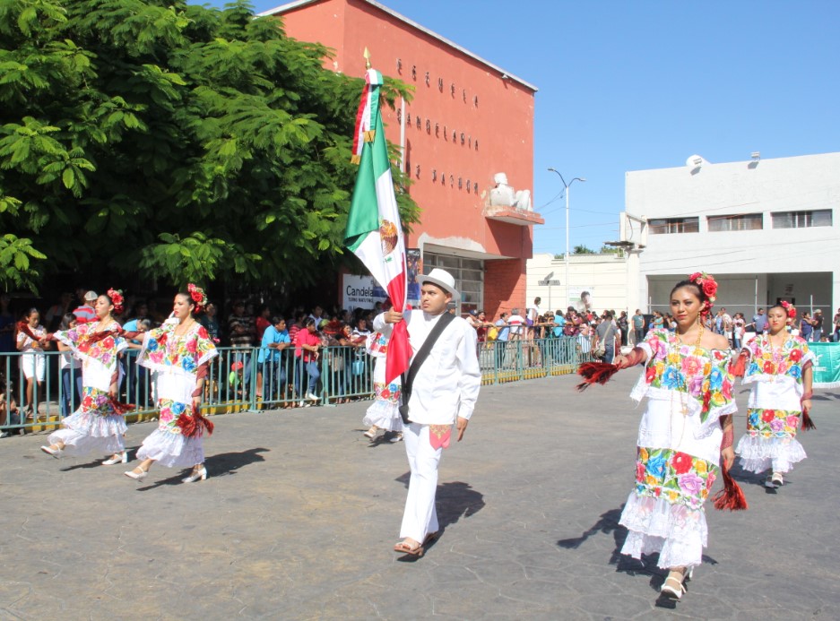 Colorido desfile revolucionario en Progreso ProgresoHoy