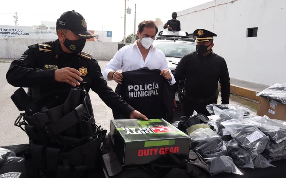 Policías de Progreso estrenan equipos con apoyo del Fortaseg ProgresoHoy