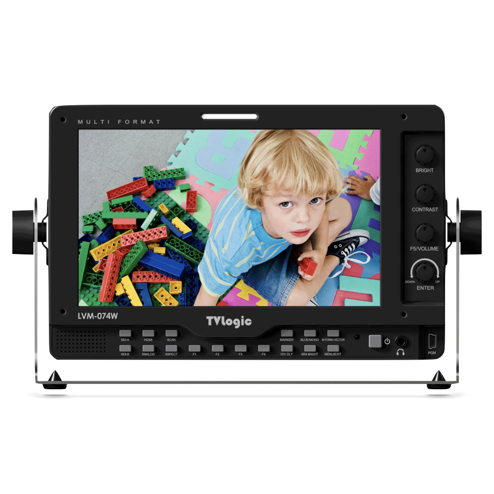 TV Logic monitors available to hire at Progressive Broadcast