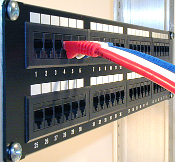 Computer Network Patch Panel - Progressive Office Cabling