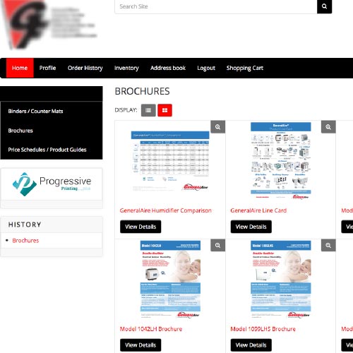 Our Work Progressive Printing