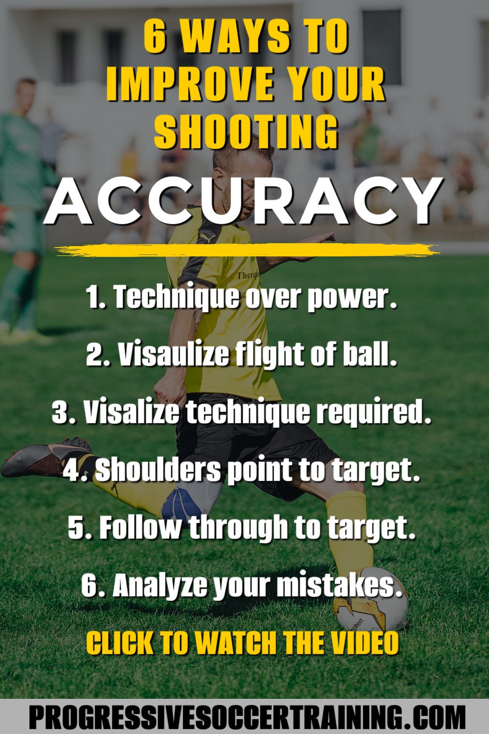 How To Shoot A Soccer Ball Accurately