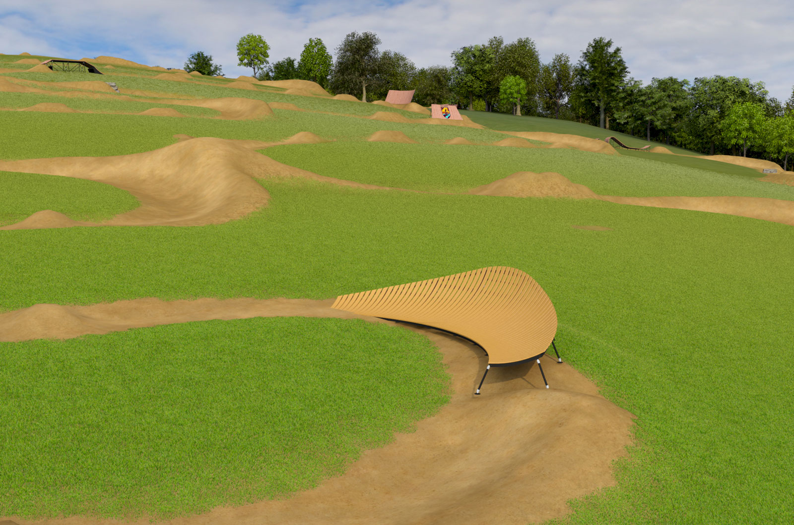 Two Rivers Bike Park Progressive Trail Design