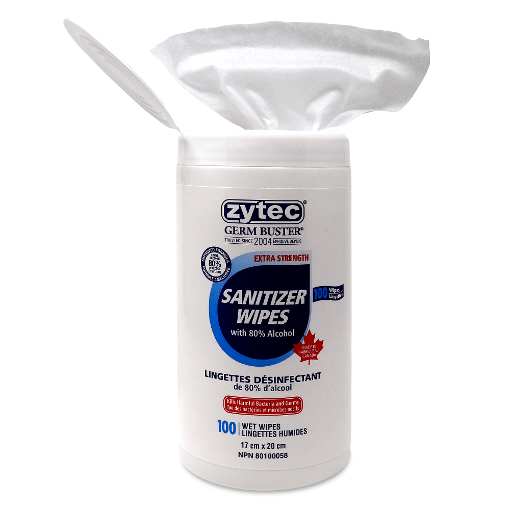 Zytec® Germ Buster™ Sanitizer Wipes Progressive Westman
