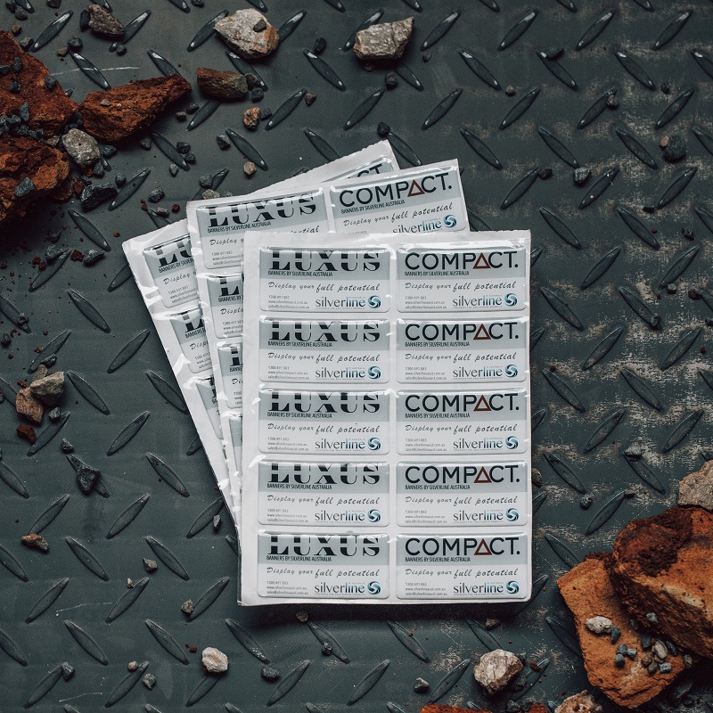 Resin Coated Stickers Progress Printing Get a quote today!