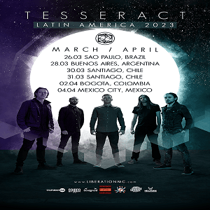 Tesseract Set List 2023 News] Tesseract Postpone The Latin American Tour Dates To 2023