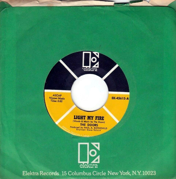 The Doors “Light My Fire” (1967) Progrography