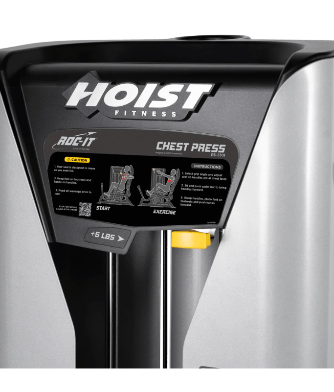 HOIST ROC-IT Chest Press (RS-2301) – Pro Gym