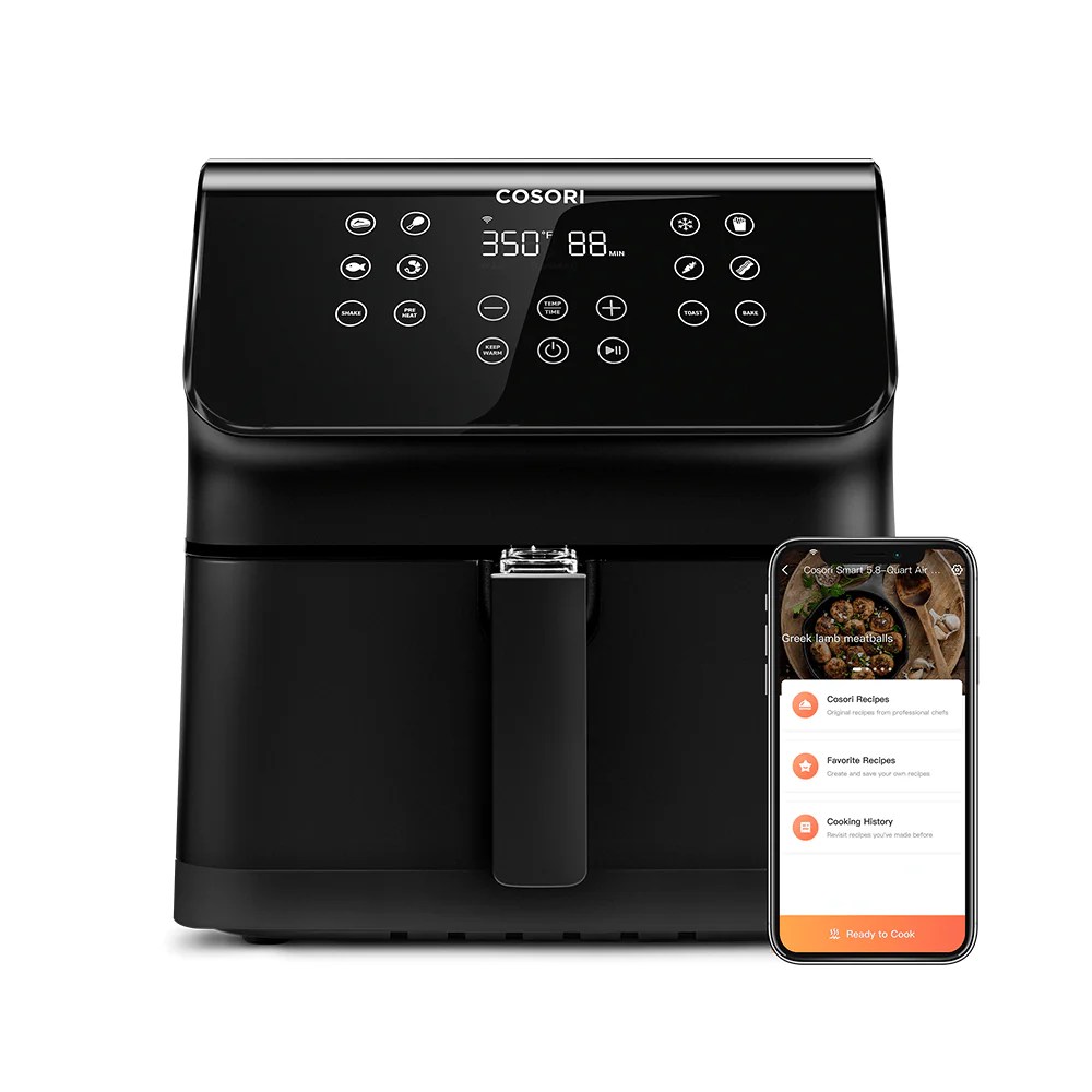 Pro Home Cooks Pro II 5.8Quart Smart Air Fryer