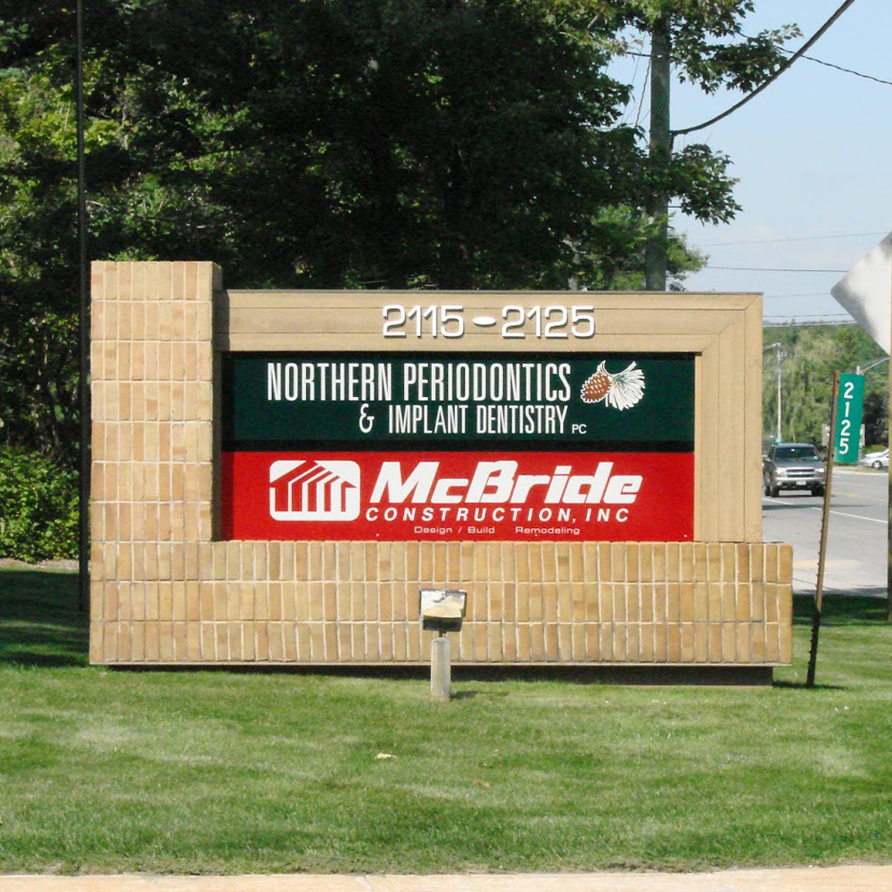 McBride Construction Pro Image Design Traverse City Sign Design