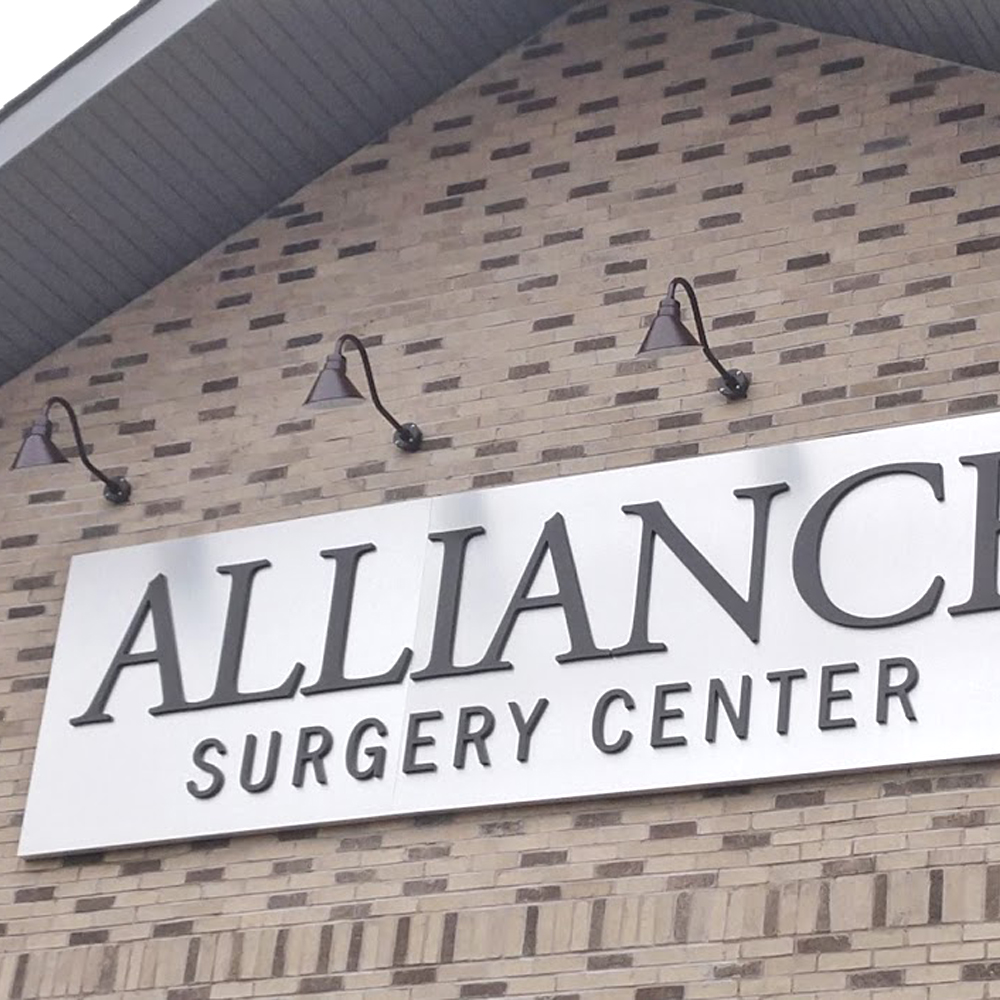 Alliance Surgery Center Pro Image Design Traverse City Sign Design