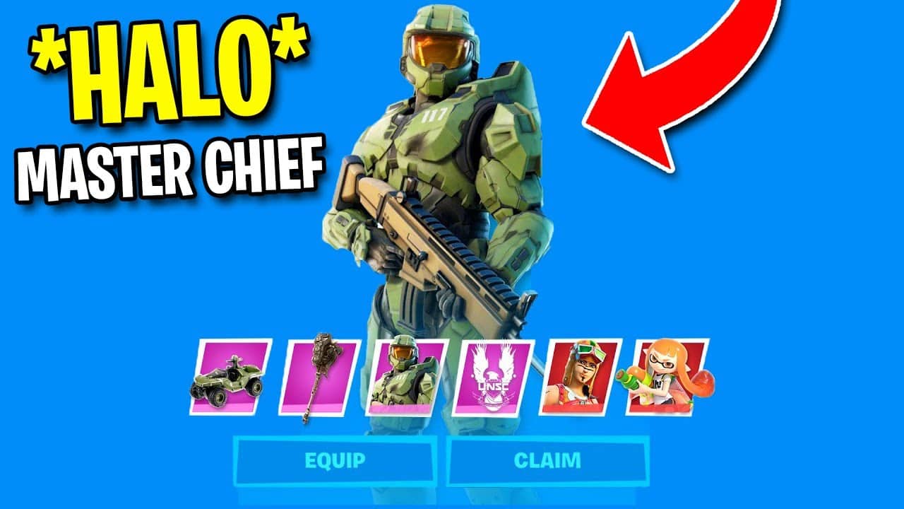 lᐈ Master Chief in Fortnite 2023 ♻️ PROJAKER