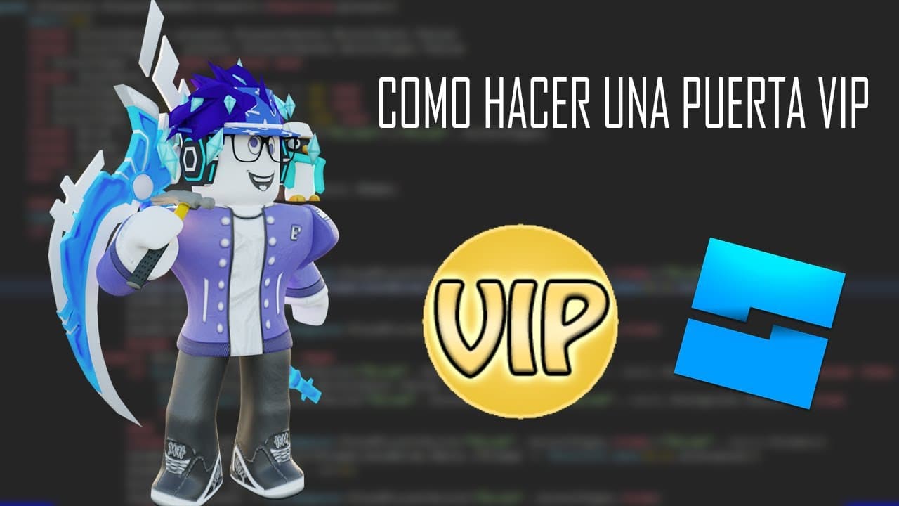 Como hacer una puerta vip en Roblox Studio 2024 PROJAKER